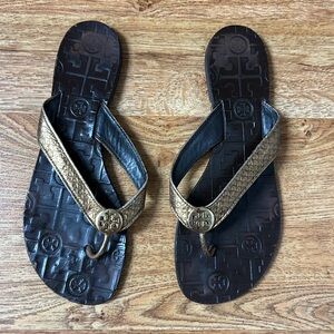 Tory Burch Thora Thongs Sandals Size 8M